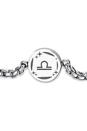 HappyTag Bracciale Uomo Segno Zodiacale Bilancia Gioiello Zodiaco HTUZOD-01