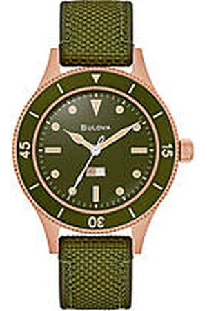 BULOVA Orologio Uomo Meccanico Mil Ships 98A324