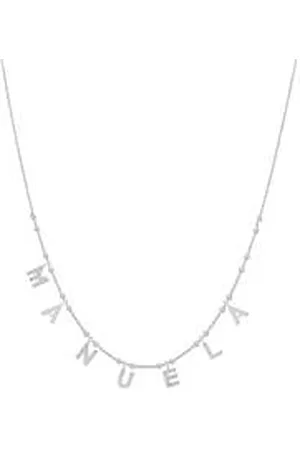 GioiaPura Collana Donna Gioiello Nominum Argento 925 Nome Manuela GYXCAZ0016-50
