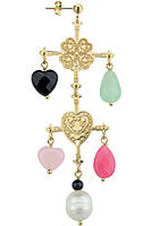 Lebole Mono Orecchino Donna Gioiello Gotico Caratteri Mobili GCM/OR.08