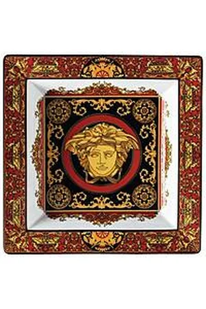 VERSACE Ciotola Medusa Colore Bianco, Rosso, Oro 14085-102721-25822