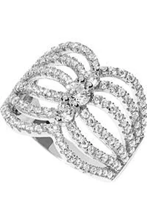 Ambrosia Anello Cristalli Gioiello Donna AAA 044 L