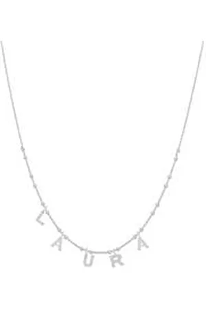 GioiaPura Collana Donna Gioiello Nominum Argento 925 Nome Laura GYXCAZ0016-15