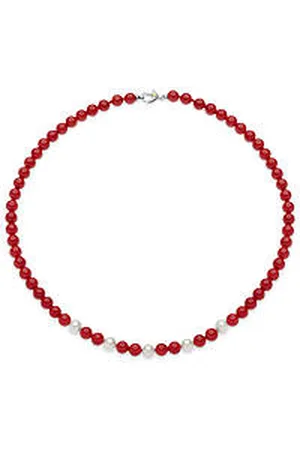 Comete Collana Donna Gioielli Fantasia Di Perle FWQ 330