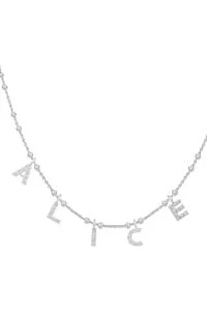 GioiaPura Collana Donna Gioiello Nominum Argento 925 Nome Alice GYXCAZ0016-16