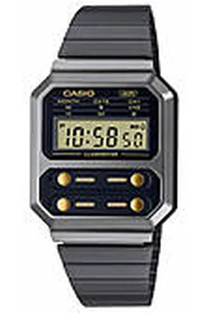 Casio Vintage Grigio Orologio Donna A100WEGG-1A2EF
