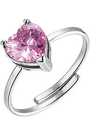 Luca Barra Anello Cristalli Gioiello Donna ANK361