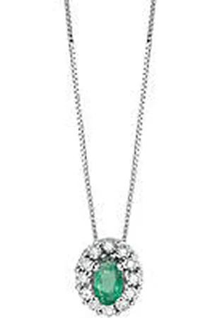 Bliss Collana Diamante, Smeraldo Gioiello Regal Caratura 0,04ct 20085214