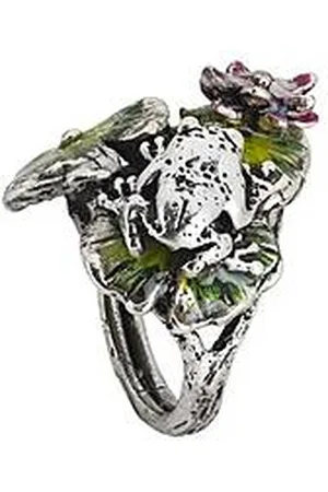 Bottega Boccadamo Anello Donna Gioielli Ninfea BAN018F-17