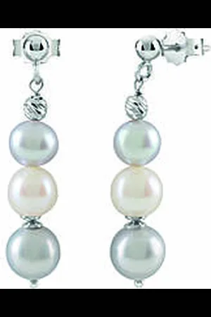 Bliss Orecchini Pendente Oro Argento Paradise 20092776