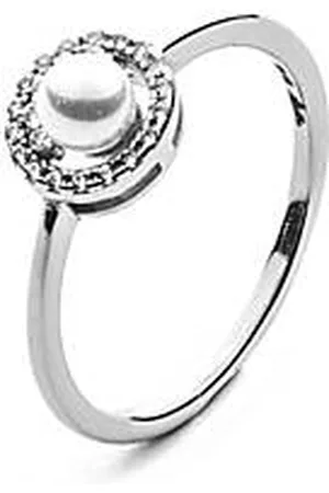 Cesare Paciotti Anello Perle, Zirconi Gioiello Donna 4UAN4592W-16