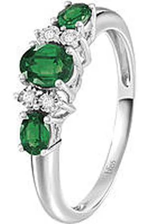 Bliss Anello Diamante, Smeraldo Gioiello Donna Rugiada 20091473