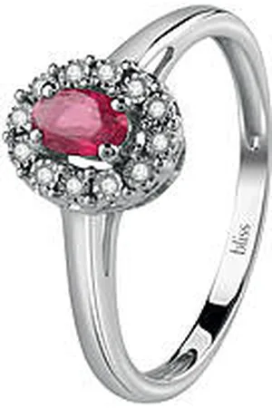 Bliss Anello Diamante, Rubino Gioiello Donna Regal 20094849