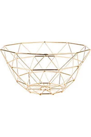 Present Time Portafrutta Fruit Basket PT2998GD