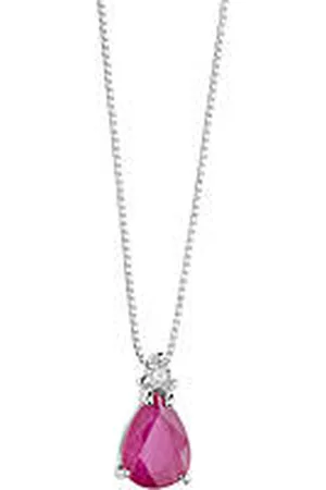 Comete Collana Diamante, Rubino Gioiello Storia Di Luce Caratura 0,10ct GLB 1508