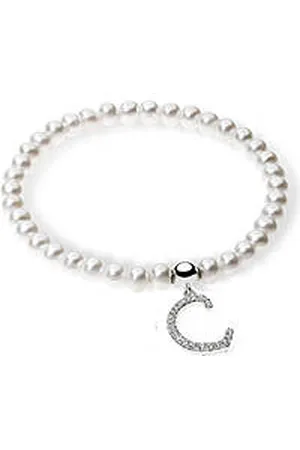 Ambrosia Bracciale Elastico Donna Argento 925 Gioiello Joy Letters AAB 035