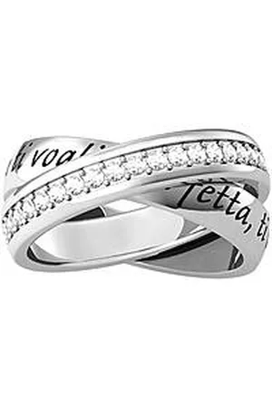 Kidult Anello Cristalli Gioiello Donna Family 721006-15