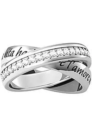 Kidult Anello Cristalli Gioiello Donna Family 721005-17