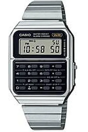 Casio Vintage Argentato/Acciaio Orologio Uomo CA-500WE-1AEF