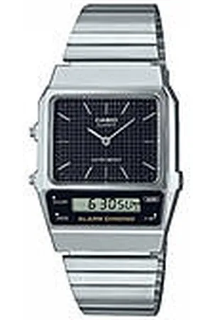 Casio Vintage Argentato/Acciaio Orologio Uomo AQ-800E-1AEF