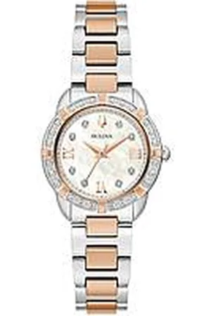 BULOVA Orologio Al Quarzo Donna Classic Lady Diamond 98R291