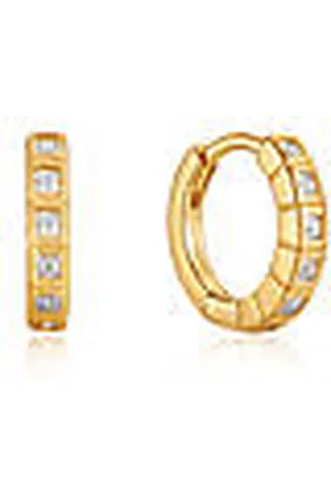 ANIA HAIE Orecchini A Cerchio Donna Glam Rock E037-05G