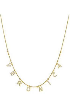 GioiaPura Collana Donna Gioiello Nominum Argento 925 Nome Veronica GYXCAZ0017-21