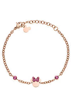 Disney Bracciale Bambino Gioielli Mickey And Minnie B600588PRPL-B.CS