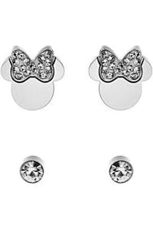 Disney Orecchini Bambina Animali, Fiocco Mickey And Minnie S600149RWL-B.CS