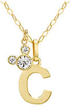 Disney Collana Bambino Gioiello Mickey Mouse Lettera C CG00000ZWLC.O.CS