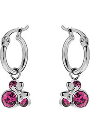 Disney Orecchini Bambina Animali, Fiocco Mickey And Minnie E600182RPL-B.CS