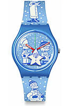 Swatch Orologio Al Quarzo Unisex The Simpsons Collection SO28Z126