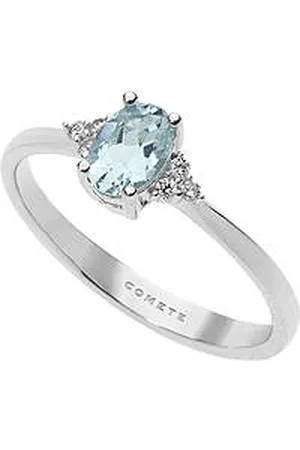 Comete Anello Diamante, Acquamarina Gioiello Donna Fantasia Di Acquamarina ANQ 291
