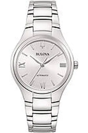 BULOVA Orologio Automatico Donna Argentato/Acciaio 96L318