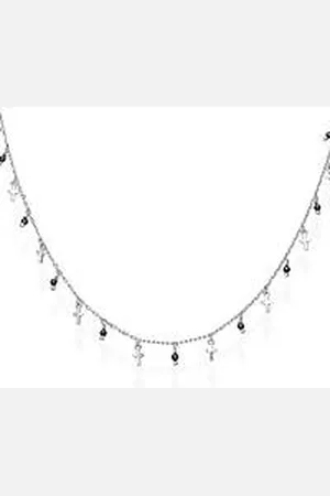 AMEN Collana Argento 925 Donna CLMICRBN
