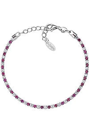 AMEN Bracciale Tennis Donna Argento 925 Gioiello Tennis BTABBR16