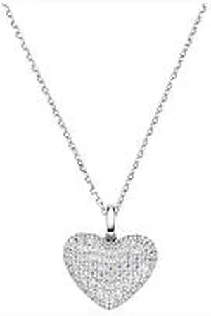 AMEN Collana Argento 925 Donna Amore CLCUBOBBZ