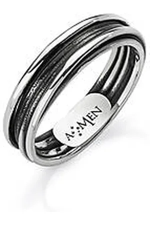 AMEN Anello Uomo Gioielli Hipster AFV-30