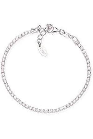 AMEN Bracciale Tennis Donna Argento 925 Gioiello Tennis BTBB16