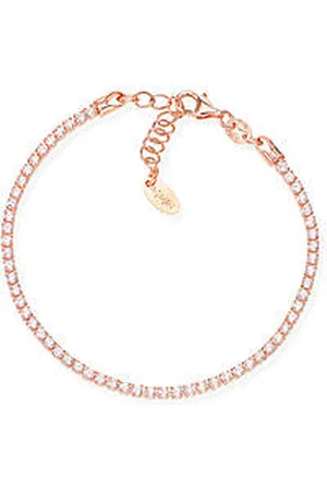 AMEN Bracciale Tennis Donna Argento 925 Gioiello Tennis BTRB16