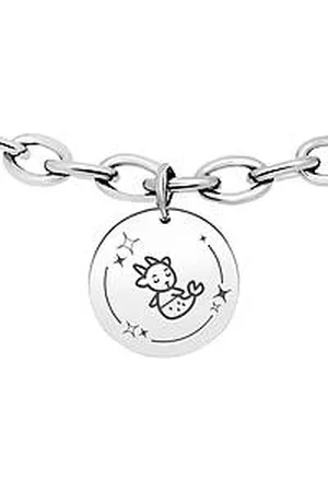 HappyTag Bracciale Donna Segno Zodiacale Capricorno Gioiello Zodiaco HTZOD-03