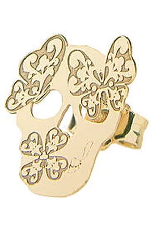 Lebole Mono Orecchino Donna Gioiello Gotico Romantico G/OR.M/TESCHIO