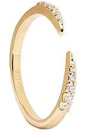 PDPAOLA Anello Zirconi Gioiello Donna New Essentials AN01-803-16