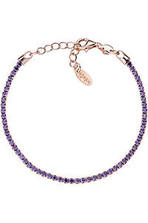 AMEN Bracciale Tennis Donna Argento 925 Gioiello Tennis BTRVI16