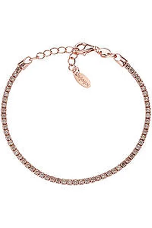 AMEN Bracciale Tennis Donna Argento 925 Gioiello Tennis BTRCH16