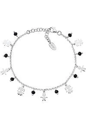 AMEN Bracciale Con Charms Pendenti Donna Argento 925 Gioiello BRBIMIBN