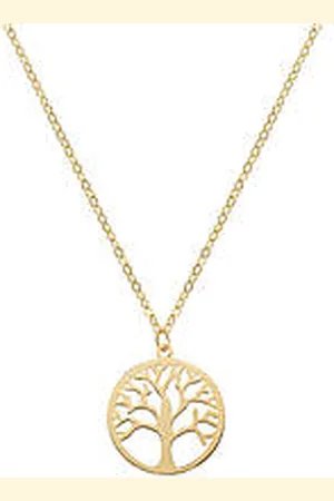 AMEN Collana Oro 9kt Con Pendente Donna AU9CLALG3
