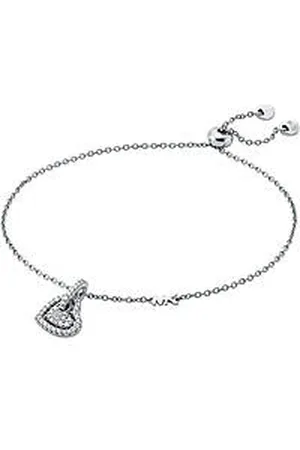 Michael Kors Bracciale Con Charms Pendenti Donna Argento 925 Gioiello Premium MKC1748CZ040