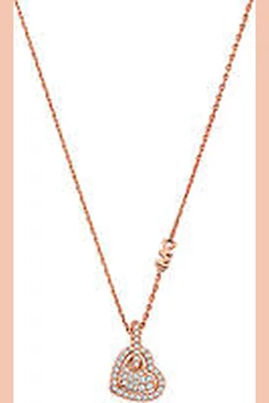 Michael Kors Collana Argento 925 Con Pendente Donna Premium MKC1747CZ791