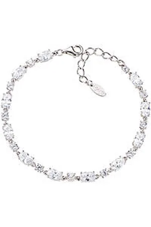 AMEN Bracciale Tennis Donna Argento 925 Gioiello Tennis BT2OVBBBZ16
